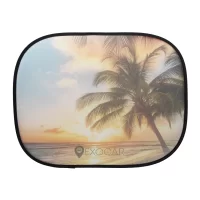 clony na boční okna auta pro sublimaci bílá s potiskem loga - foto 3