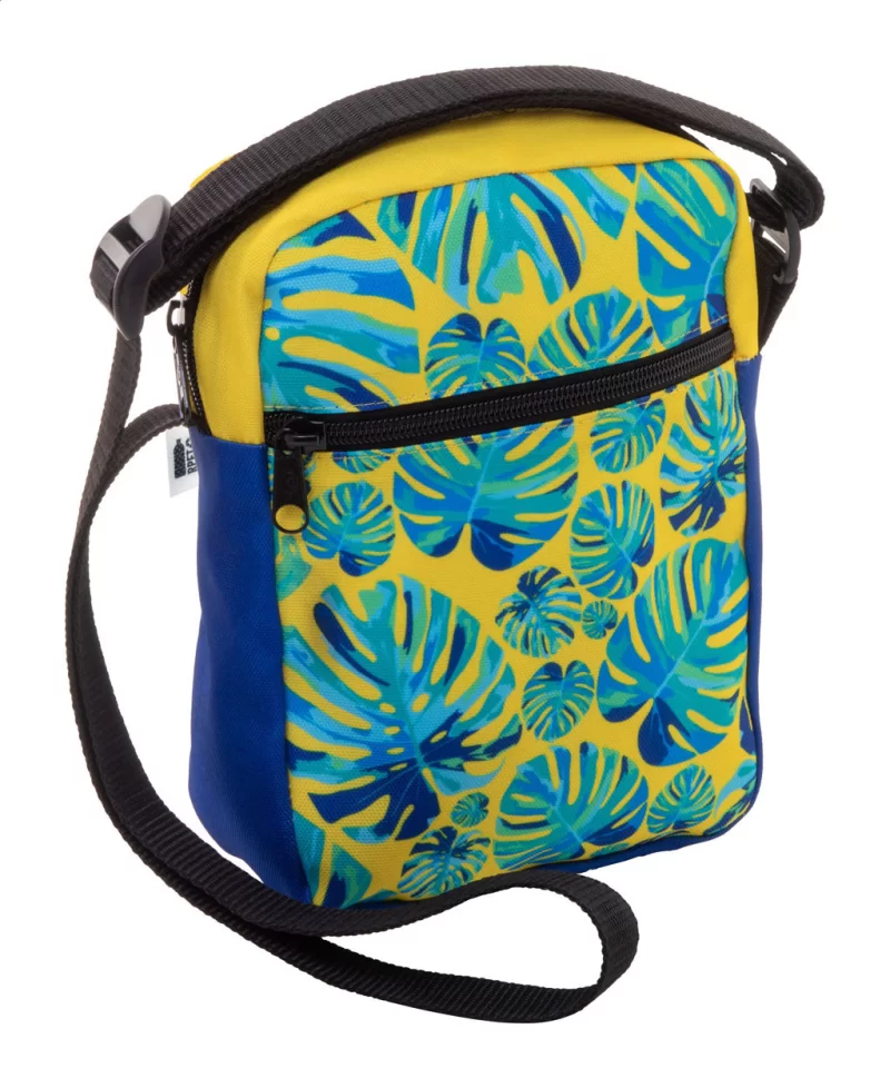 crossbody kabelka na zakázku černá s potiskem loga