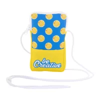 crossbody taštička na zakázku bílá s potiskem loga - foto 2