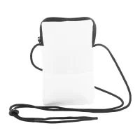 crossbody taštička na zakázku černá s potiskem loga - foto 4