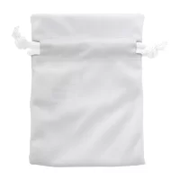 dárkový pytlík na zakázku, malý bílá s potiskem loga - foto 2