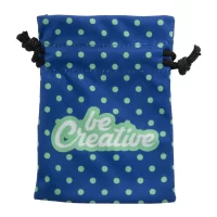 dárkový pytlík na zakázku, malý černá s potiskem loga - foto 3