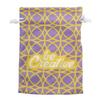 dárkový pytlík na zakázku, střední bílá s potiskem loga - foto 3