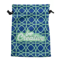 dárkový pytlík na zakázku, střední černá s potiskem loga - foto 3