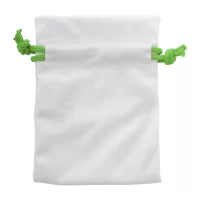 dárkový pytlík na zakázku, střední zelená s potiskem loga - foto 2