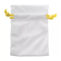 dárkový pytlík na zakázku, střední žlutá s potiskem loga - foto 2