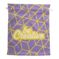 dárkový pytlík na zakázku, velký bílá s potiskem loga - foto 3