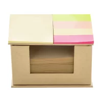 dávkovač poznámkových bloků přírodní s potiskem loga - foto 4