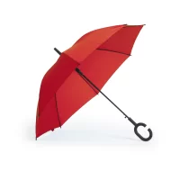 deštník červená s potiskem loga - foto 3