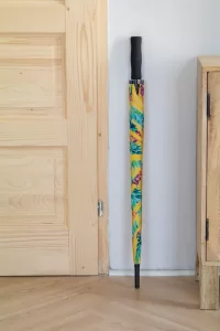 deštník na zakázku bílá s potiskem loga - foto 12