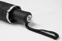 deštník z RPET černá s potiskem loga - foto 5