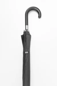 deštník z RPET černá s potiskem loga - foto 5