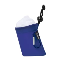 dětská pláštěnka modrá s potiskem loga - foto 2