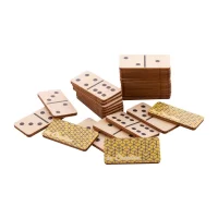 domino na zakázku přírodní s potiskem loga - foto 4