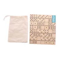 domino na zakázku přírodní s potiskem loga - foto 6