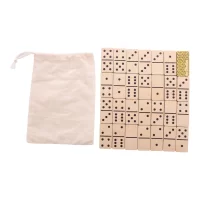 domino na zakázku přírodní s potiskem loga - foto 7