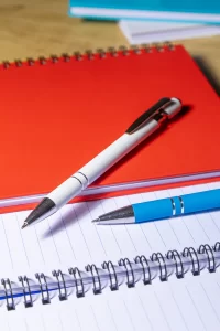 dotykové kuličkové pero bílá s potiskem loga - foto 6