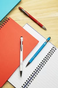 dotykové kuličkové pero červená s potiskem loga - foto 7