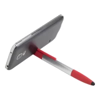 dotykové kuličkové pero červená s potiskem loga - foto 4