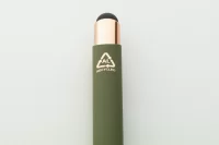 dotykové kuličkové pero zelená s potiskem loga - foto 4