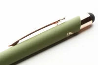 dotykové kuličkové pero zelená s potiskem loga - foto 5