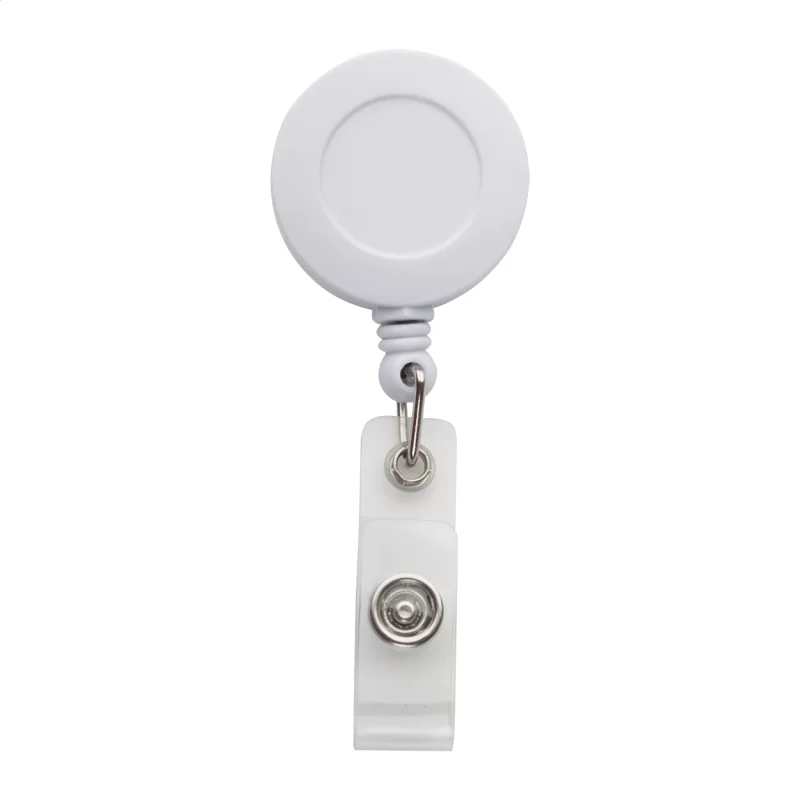 držák na karty bílá s potiskem loga