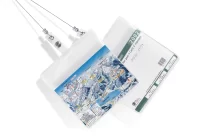 držák na karty stříbrná s potiskem loga - foto 3