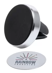 držák na mobil do auta stříbrná s potiskem loga - foto 2