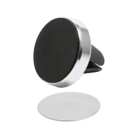 držák na mobil do auta stříbrná s potiskem loga