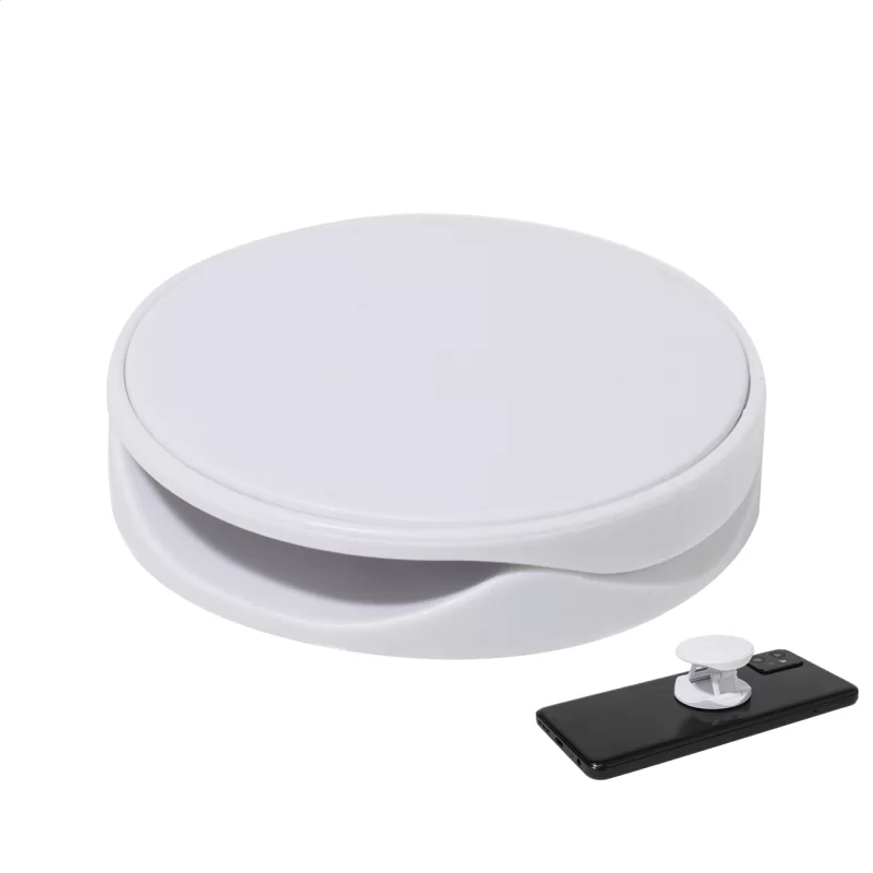 držák na mobil RABS bílá s potiskem loga