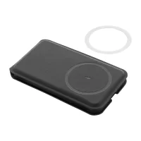 držák na mobil RPU, bezdrátová nabíječka černá s potiskem loga - foto 10