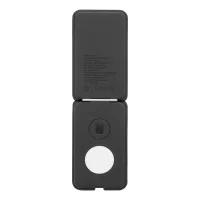 držák na mobil RPU, bezdrátová nabíječka černá s potiskem loga - foto 2