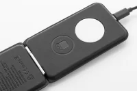 držák na mobil RPU, bezdrátová nabíječka černá s potiskem loga - foto 5