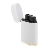 elektrický zapalovač bílá s potiskem loga - foto 2