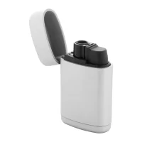 elektrický zapalovač stříbrná s potiskem loga - foto 2