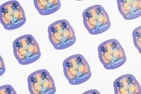 epoxy samolepky bílá s potiskem loga - foto 10