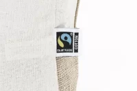 Fairtrade kosmetická taštička přírodní s potiskem loga - foto 6