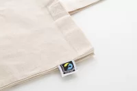 Fairtrade nákupní taška přírodní s potiskem loga - foto 3