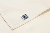 Zástěra Fairtrade přírodní s potiskem loga - foto 2