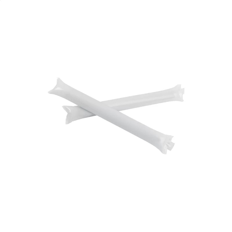 fandící tyče bílá — reklamní předmět s vlastním potiskem fandící tyče bílá s potiskem loga