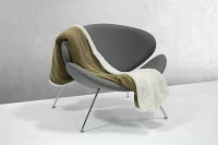 fleecová deka z korálu hnědá s potiskem loga - foto 2