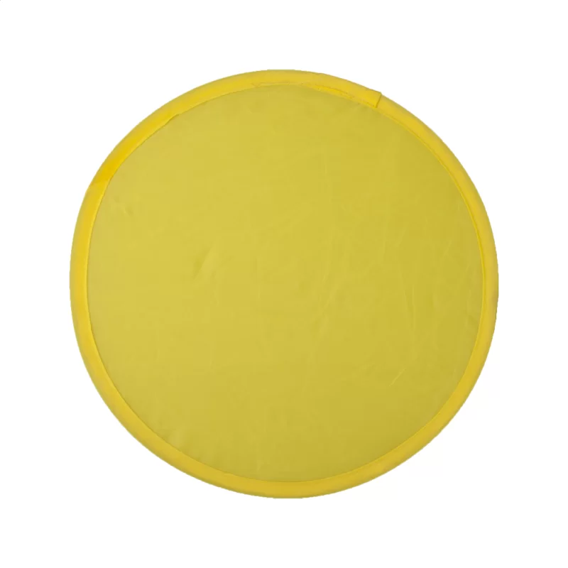 frisbee do kapsy žlutá s potiskem loga
