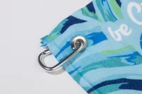 golfový ručník se sublimací bílá s potiskem loga - foto 5