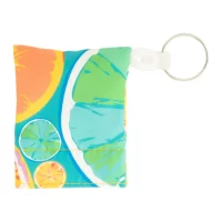 hadřík na brýle na zakázku bílá s potiskem loga - foto 3