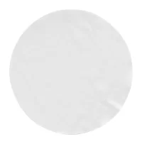 hadřík na brýle na zakázku, kruh bílá s potiskem loga - foto 2