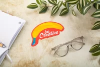 hadřík na brýle na zakázku, s vlastním tvarem bílá s potiskem loga - foto 5