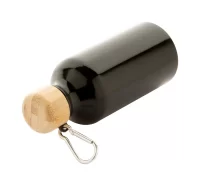 hliníková láhev černá s potiskem loga - foto 4