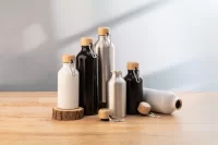 hliníková láhev černá s potiskem loga - foto 5