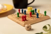 hra Člověče nezlob se přírodní s potiskem loga - foto 6