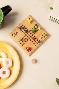 hra Člověče nezlob se přírodní s potiskem loga - foto 7